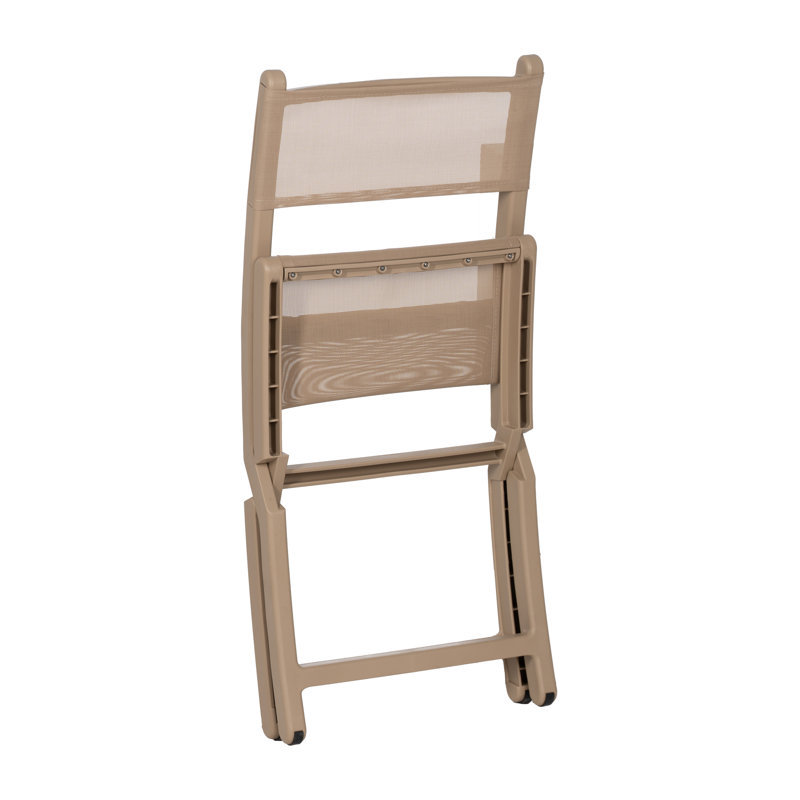 Patio Dining Side Chair, Brown