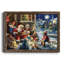 «Story Time Santa», reproduction d'art sur toile encadrée-72155224-72155241