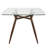 Palermo Glass Top Metal Base Dining Table-28571445-90482687-90482688