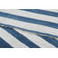 Rug & Kilim’S Contemporary Dhurrie Rug In Navy Blue And Off-White Stripes