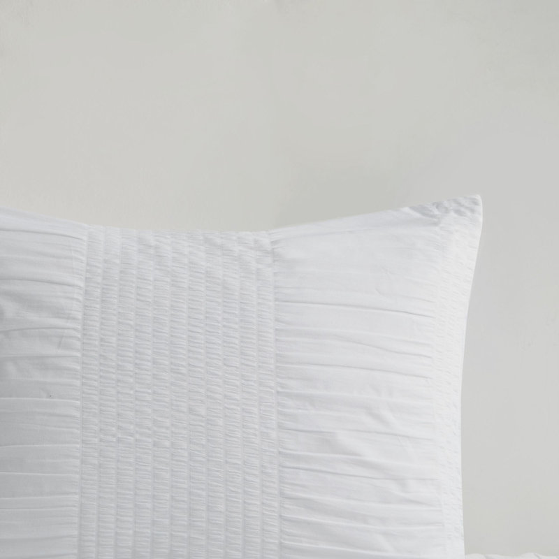 Gray King Microfiber 7-Piece Bed in a Bag Set