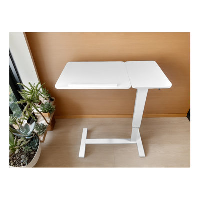 Table de chevet mobile pour ordinateur portable Table de chevet mobile inclinable avec roulettes Table de plateau à hauteur réglable pour ordinateur portable