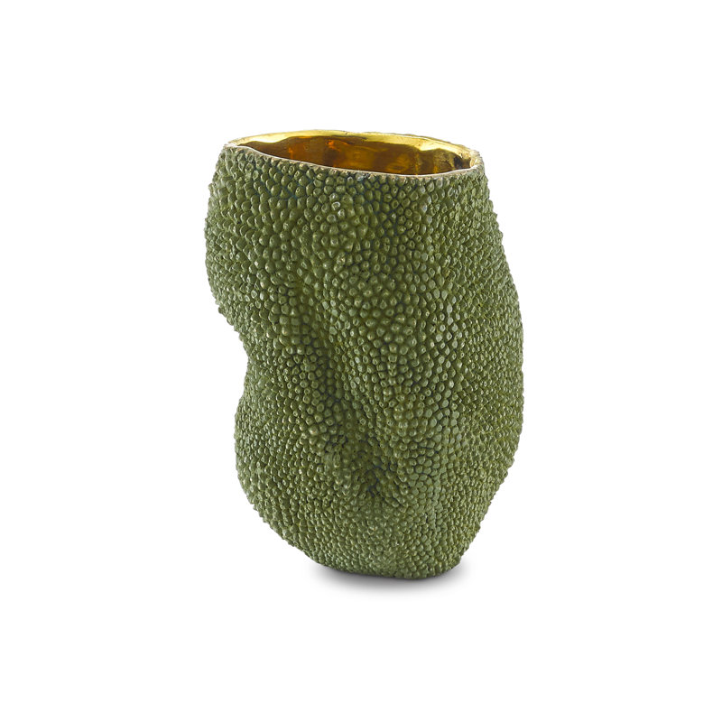 Jackfruit Handmade Metal Table Vase