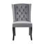 Otsego 52cm H Tufted Velvet Upholstered Side Chair-2037163402