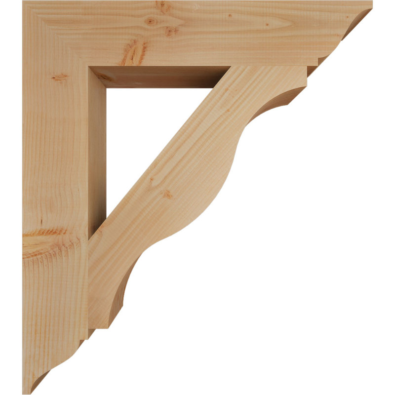 Support traditionnel Funston, H 36 po x l 5,5 po x P 32 po, Douglas, Lisse