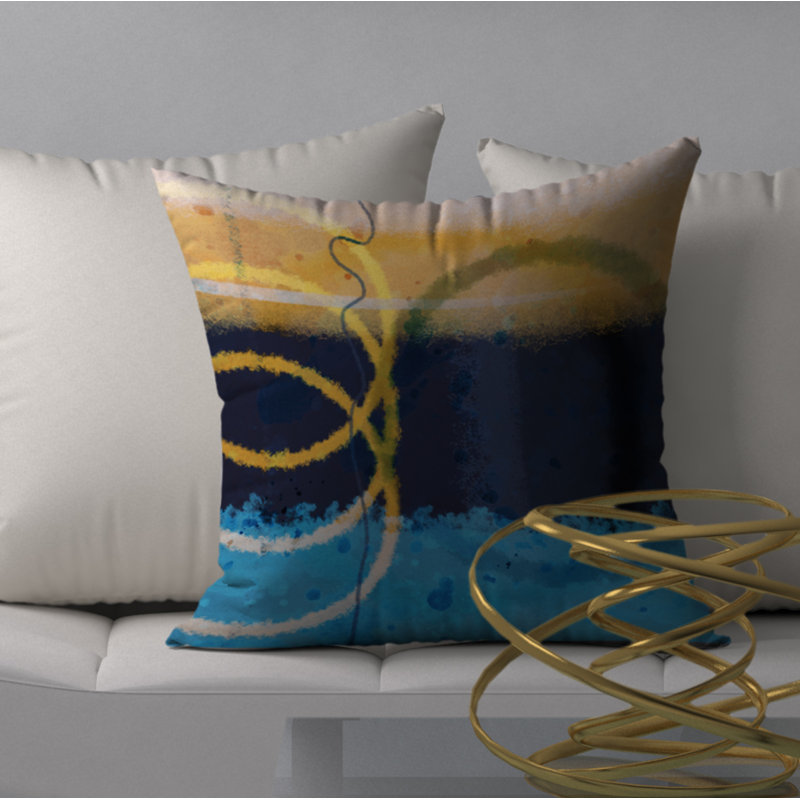 Reversible Throw Pillow, 20" x 20"