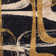 Tapis abstrait moderne noir Res Resid