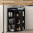 Modern Corner Bookshelf with Charging Station– Space-Saving Wooden Corner Cabinet for Small Space, Playroom, Living Room-1255682591