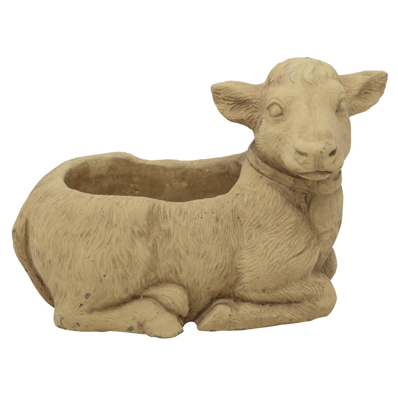Cailin Pot Planter, Brown