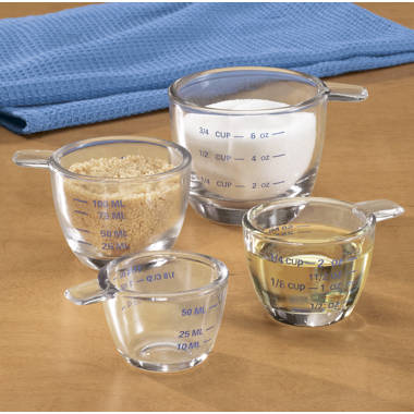 4 Piece Mini Measuring Beaker Set