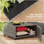 Table de rangement pour 10 personnes en osier / rotin-1539486080