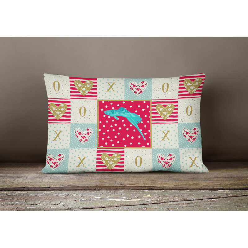  Coussin lombaire intérieur / extérieur Sword Tail Guppy Love