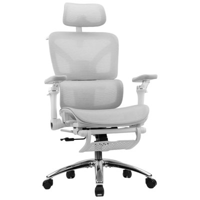 Comfy Breathable Ergonomic Task Chair with Headrest by Inbox Zero