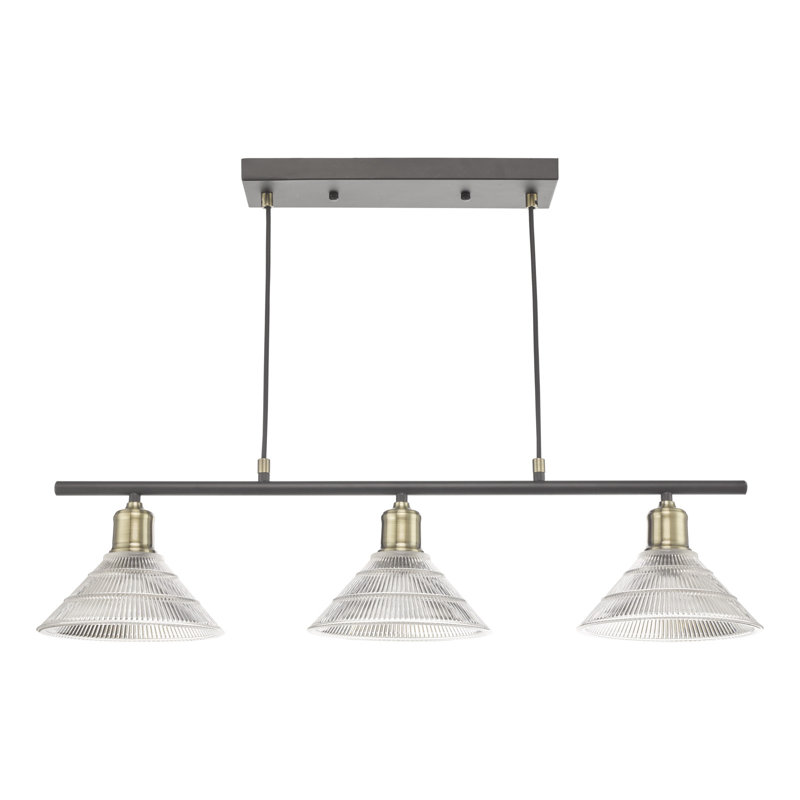 Chantle 3 - Light Antique Brass Pendant