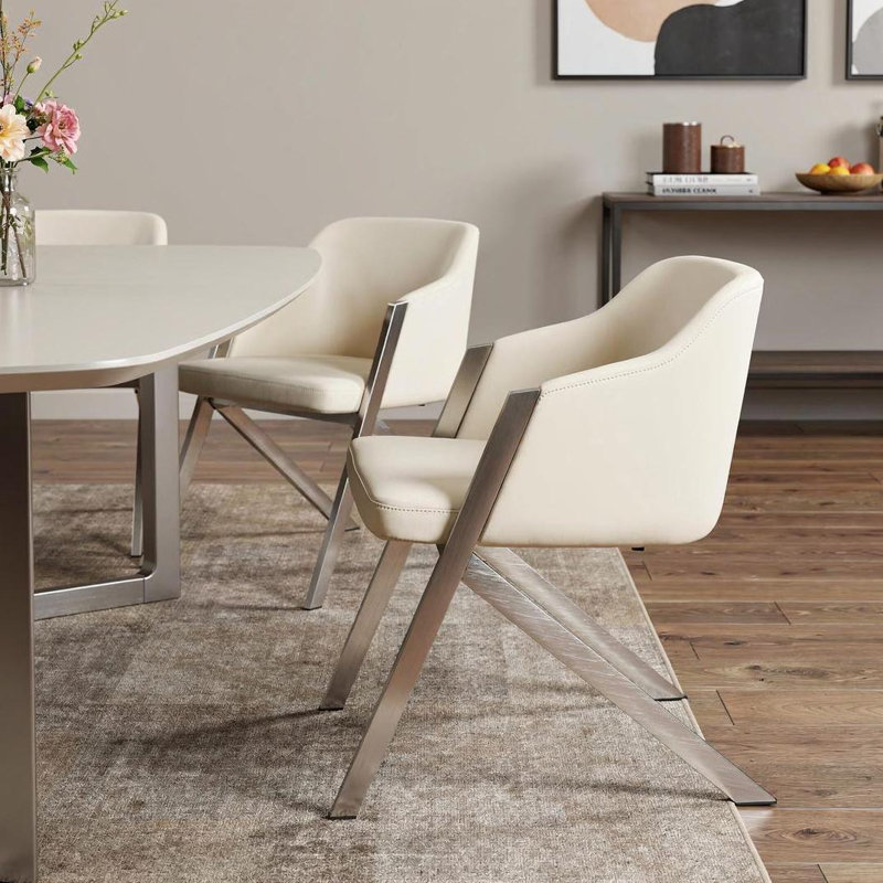 Dining Chairs in White, White