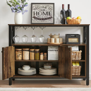 Sideboard Cabinet With Wine Glass Rack