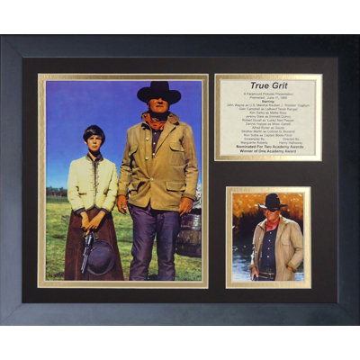 -memorabili encadrée true John Wayne