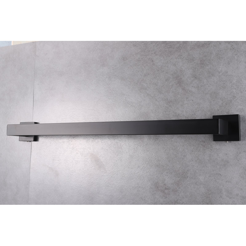 Bagno 23.82'' 1 Towel Bar, Matte Black