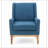Blue Tadcaster Armchair with 4 Legs-846970899