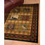 Tapis à bordure jaune Sayre-23261285