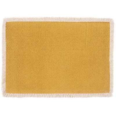 Morrone Cotton No Pattern Rectangle Placemat