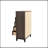 Kristopher Wooden Chest with 5 Drawers & Metal Handle-1197850272