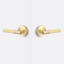 Aspra Round Passage Rosette, Knurled Grip-385412335