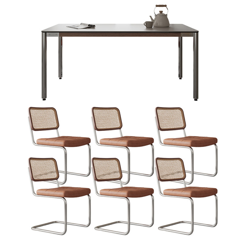 Table de salle à manger Modern, H 29,92 po x L 70,86 po x l 35,43 po