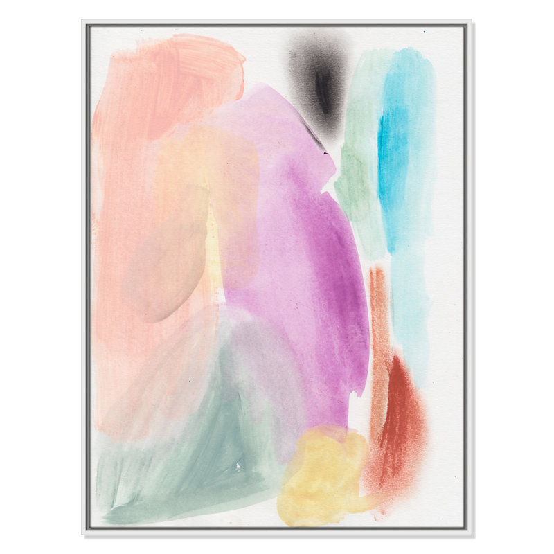 Vivd Space I Print par Bea Dina, Non, H 41,5 po x l 31,5 po x P 2 po, Toile encadrée flottée blanche