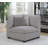 Upholstered Corner Grey
