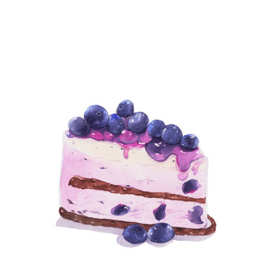 Cake - Wrapped Canvas Print