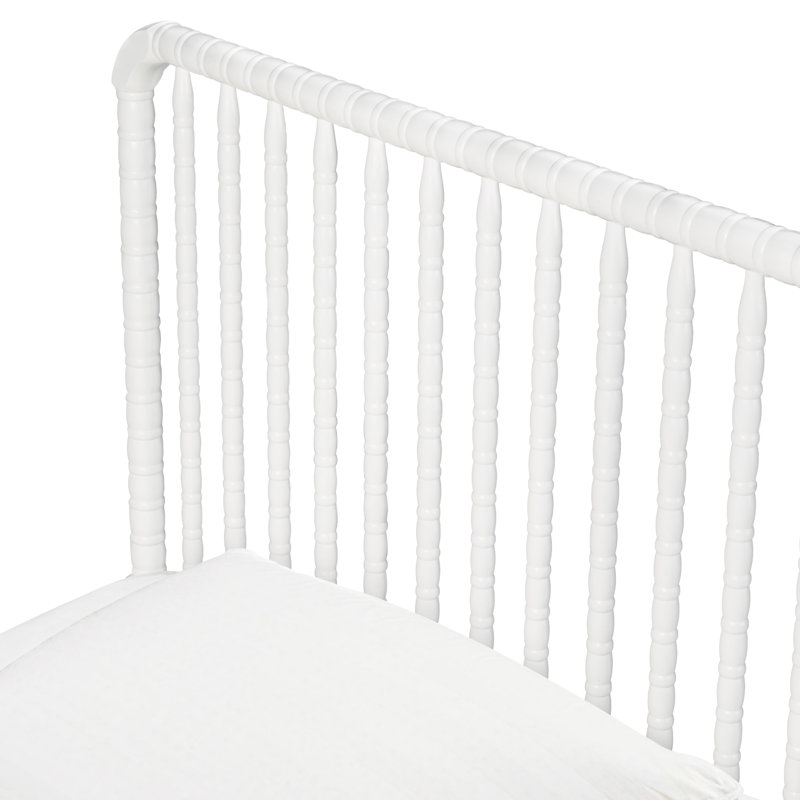 Jenny Lind Twin Solid Wood Platform Bed, White