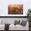 Golden Hour African Lions Peaceful Serene Abstract Cat Lion Nature Sunset Wall Art Print 1 Piece Wrapped Canvas Wall Art-1536408955
