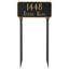 Silvia 2-Line Lawn Address Sign-677006465-677006487