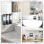 Distributeur de shampooing et revitalisant Distributeur de savon à shampooing Distributeur de shampooing mural à 3 chambres sans perceuse pour douche Distributeur de douche mural pour salle de bain-218447317