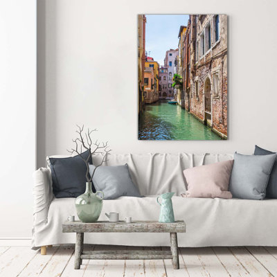 A Swirling - Wrapped Canvas Print