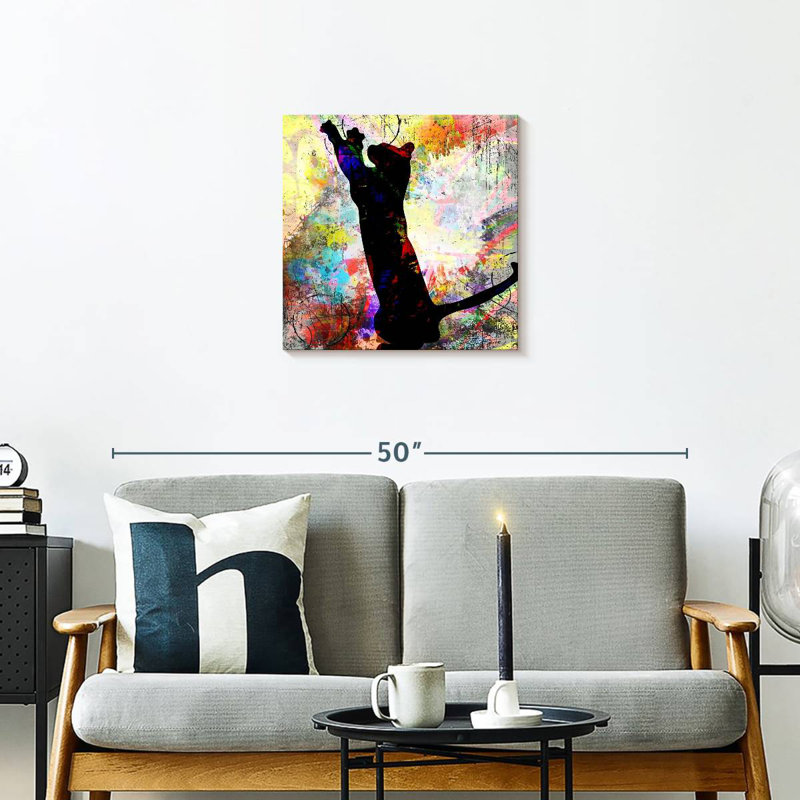 Brampt Playful Kitty I, 20" H x 20" W