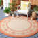 Arneshia Oriental Tan/Red Indoor / Outdoor Area Indoor/Outdoor Area Rug