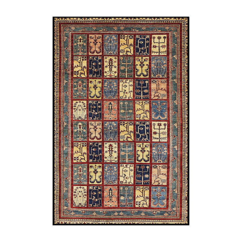 Abstract Indoor Rug, Rectangle 8' x 12'