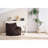 Soft Fluffy Corduroy Fabric Bean Bag Chair Filled With Memory Sponge-987189462
