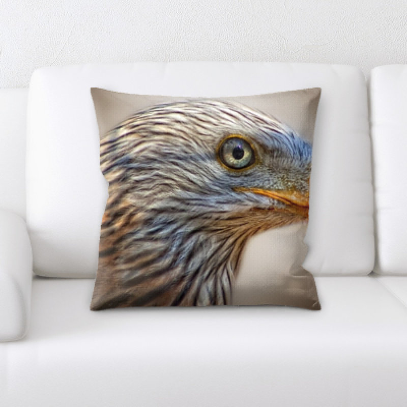 Coussin chauve eagle oiseau Poirier