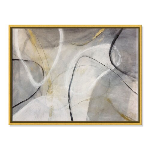 CasaFineArts Lucid Shapes Framed On Canvas by Filippo Loco Painting ...