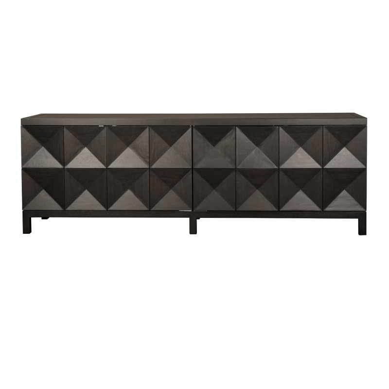 Quadrant 4 Door Sideboard, Ebony