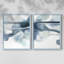 ABSTRACT Series DCCX III - Reproduction encadrée de qualité supérieure - prêt à être accroché - aucun clou requis - aucun clou requis-1063999133-1063999124