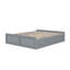 Base de lit plateforme en bois pour grand lit avec six tiroirs inclus-336313859