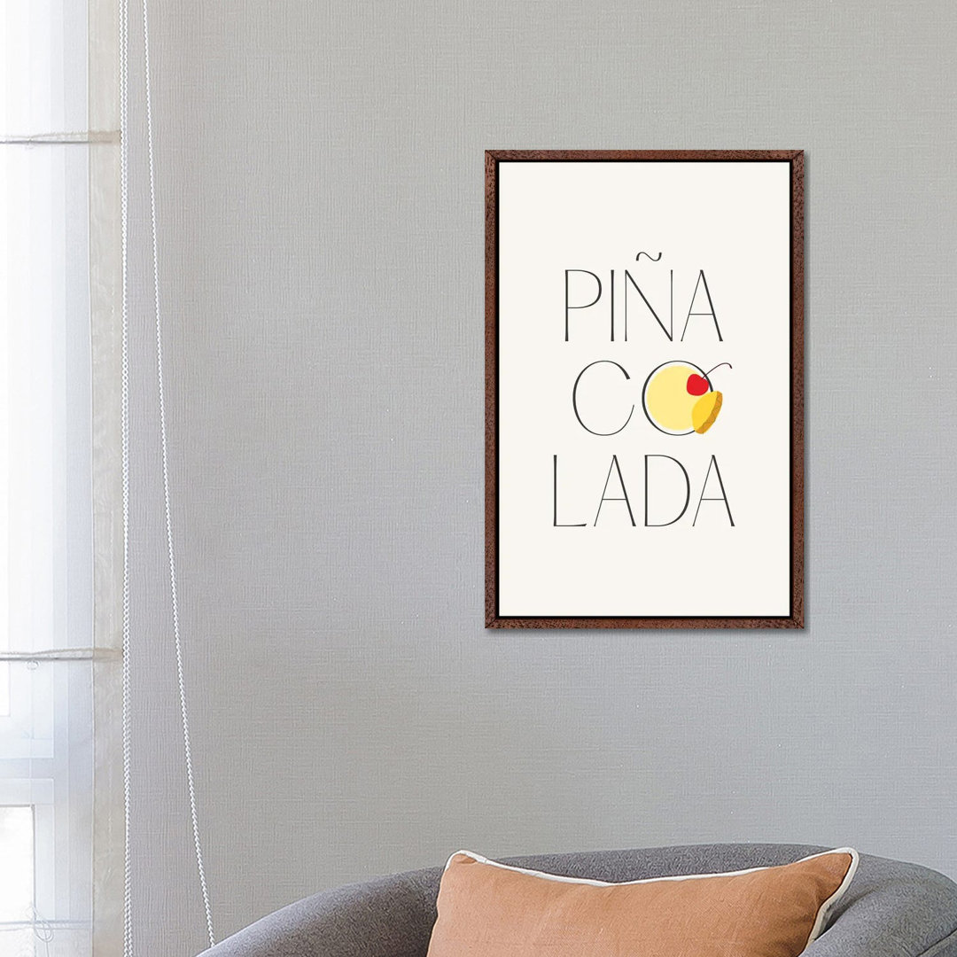 Pina Colada Cocktail von Mambo Art Studio - Gallery-Wrapped Canvas Giclée on Canvas