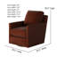 Fauteuil pivotant et pivotant-67820085
