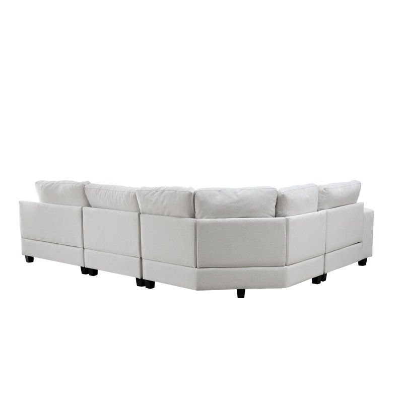 Canapé modulaire Upholstery, Polyester beige