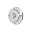 Deltana BBR213U26 Bell Button, Round Contemporary in Polished Chrome-1798571049