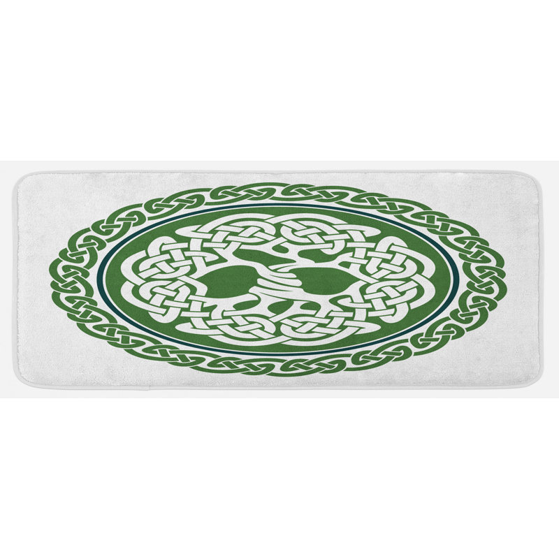 Eclectic Synthetic Kitchen Mat